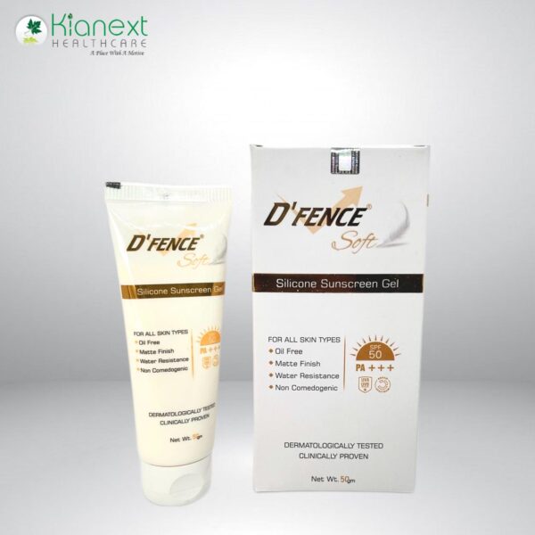 D'FENCE SILICONE SUNSCREEN GEL SPF 50+_500X500